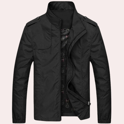Herren Trenchcoat Winddicht Kurz