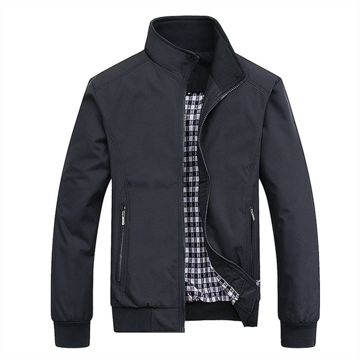 Wasserdichte Herrenjacke Reißverschluss Modern