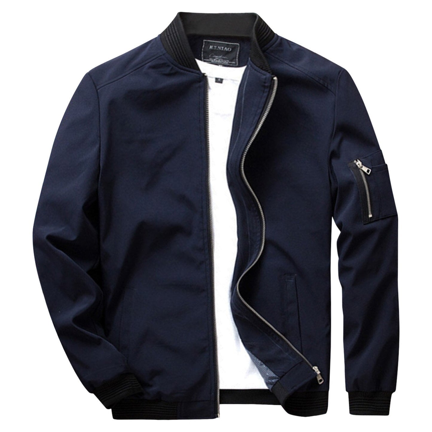 Herren Bomberjacke Wasserdicht Winddicht Herbst