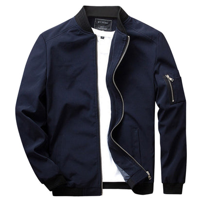 Herren Bomberjacke Wasserdicht Winddicht Herbst