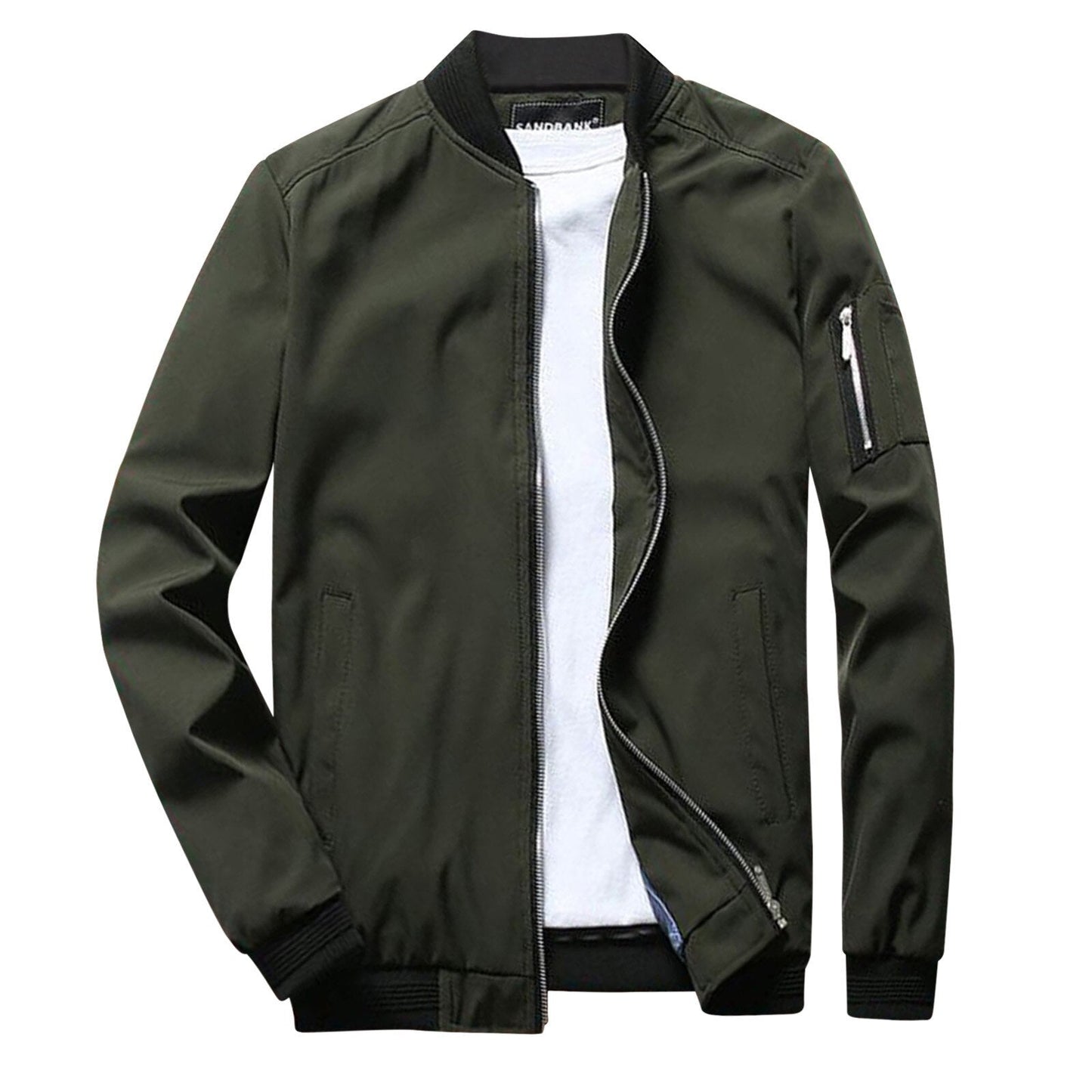 Herren Bomberjacke Wasserdicht Winddicht Herbst