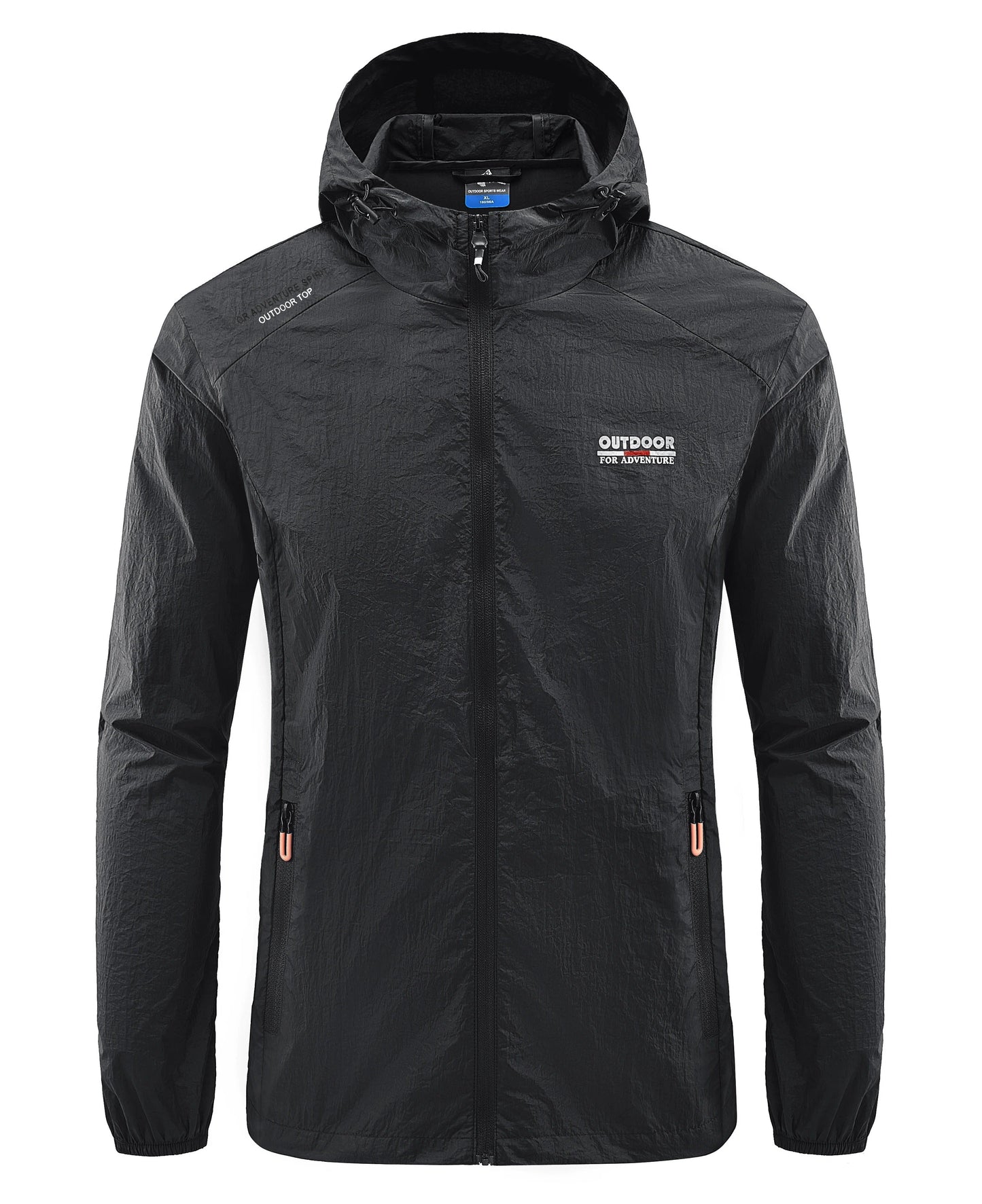 Leichte Laufjacke Herren Wasserdicht Kapuze