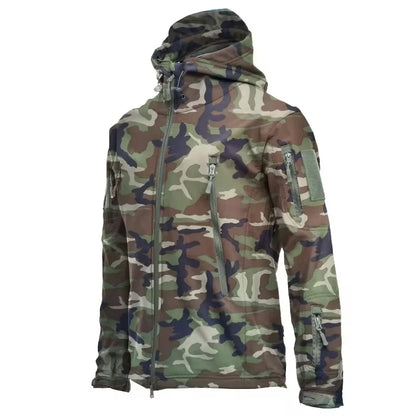 Wasserdichte Outdoor-Jacke für Männer mit Kapuze