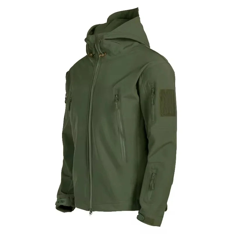 Wasserdichte Outdoor-Jacke für Männer mit Kapuze