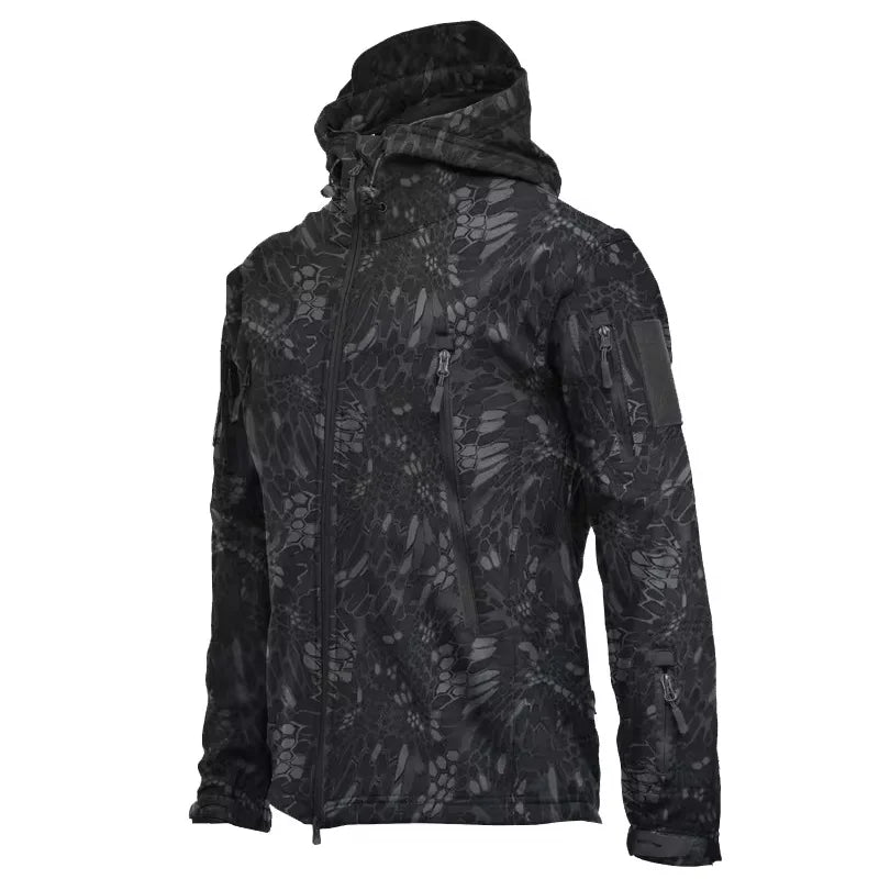 Wasserdichte Outdoor-Jacke für Männer mit Kapuze