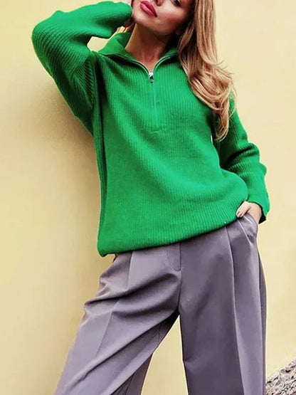 Weicher Rollkragenpullover Damen Wärmeverschluss