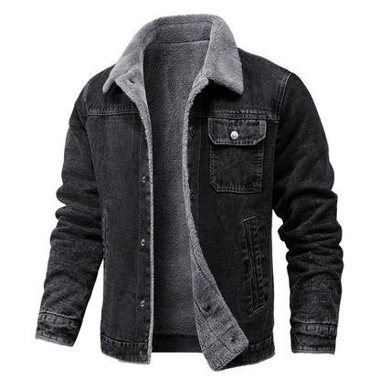 Warme Denim Jacke PolarGuard Qualität