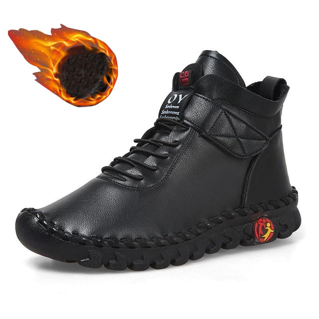 Warmes Winter Schuhwerk für orthopädische Bedürfnisse