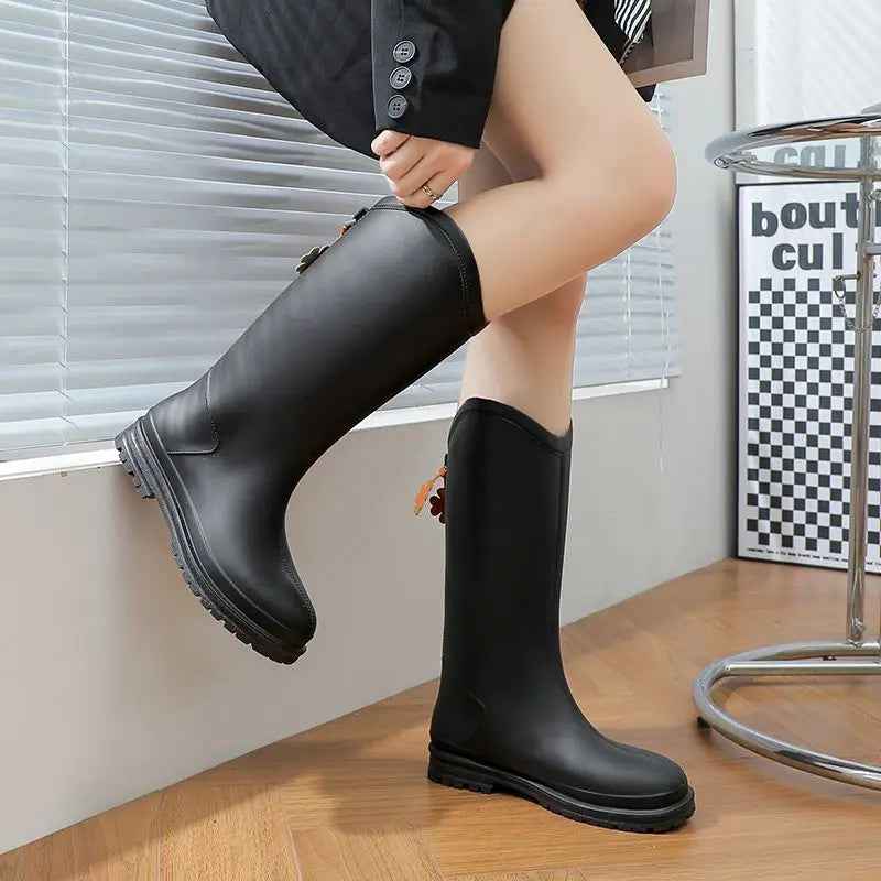 Damen Stiefel Wasserdicht Fleece Inside