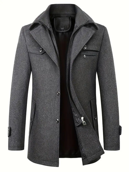Winterjacke Herren Reißverschluss Isolierung