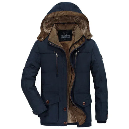 Herren Winterkleid Elegant Baumwolle Kapuze