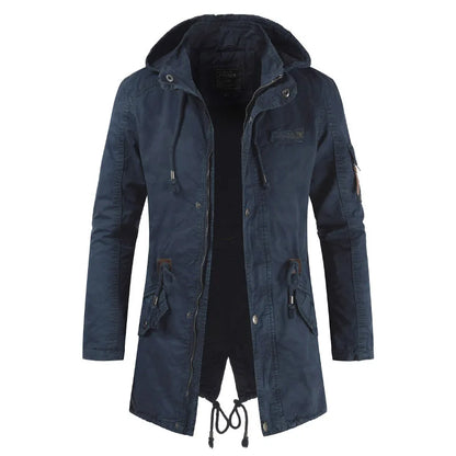 Herren Parka Fleece - Warme Windjacke Bequem