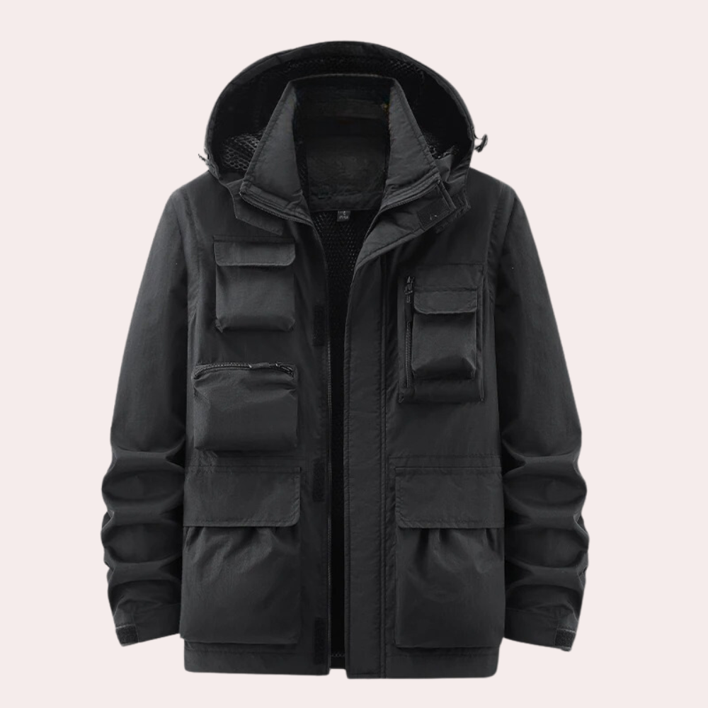 Wasserdichte Parka Herren Regular Fit