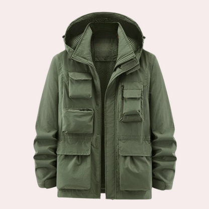 Wasserdichte Parka Herren Regular Fit