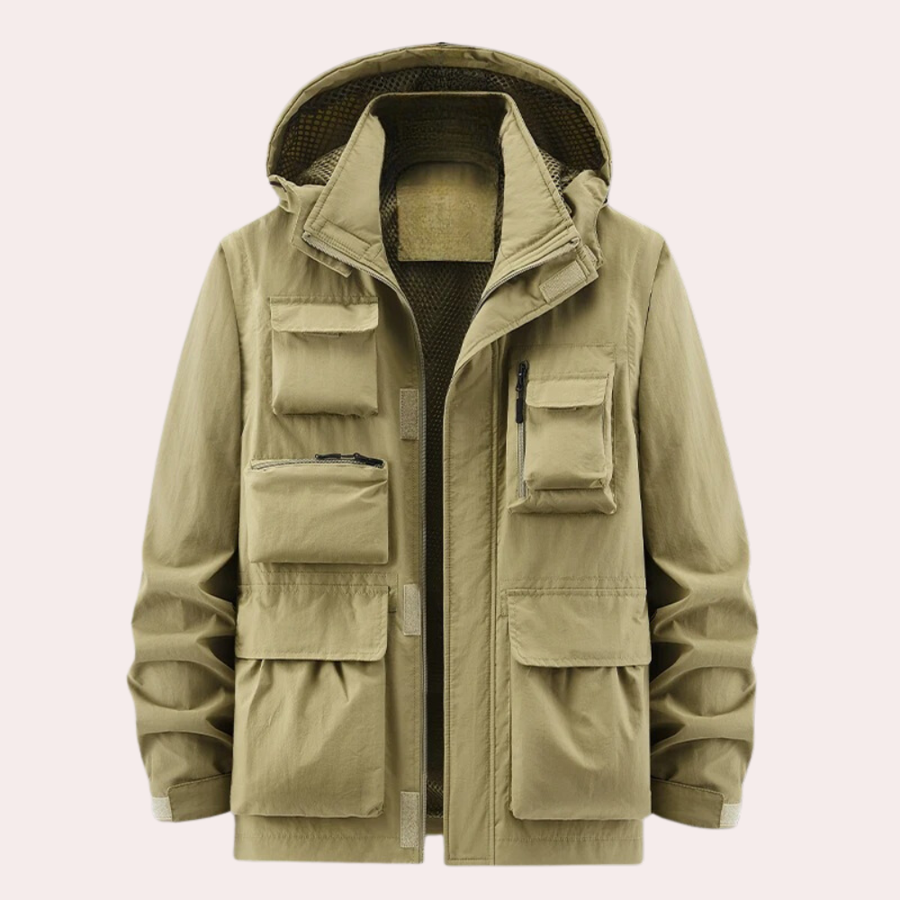 Wasserdichte Parka Herren Regular Fit