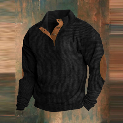 Herren Winterpullover Warm Fleece Qualität