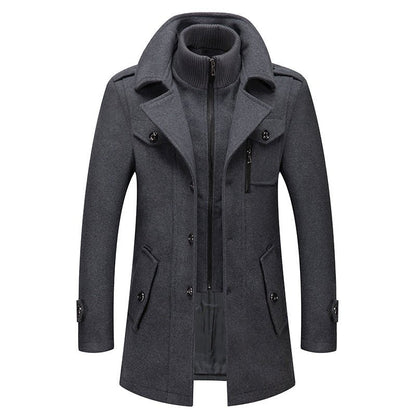 Herren Winterparka Doppellagig Wasserfest