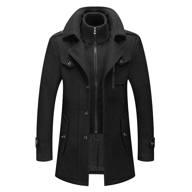 Herren Winterparka Doppellagig Wasserfest