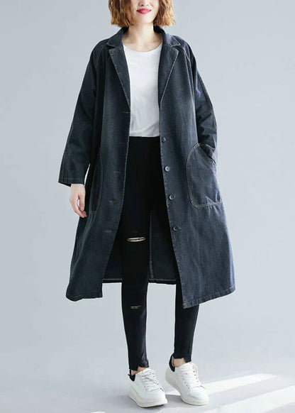 Moderner Denim Mantel Damen