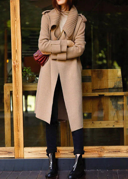 Damen Strickjacke Warm Patchwork Wintermode