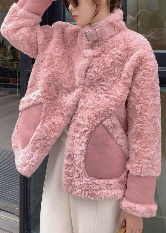 Wintermantel Kunstfell Elegant Damen