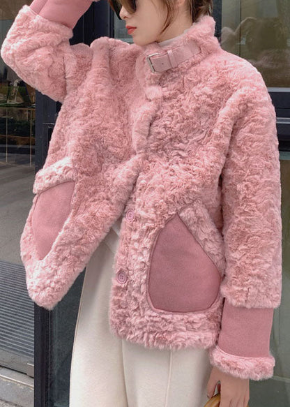 Wintermantel Kunstfell Elegant Damen