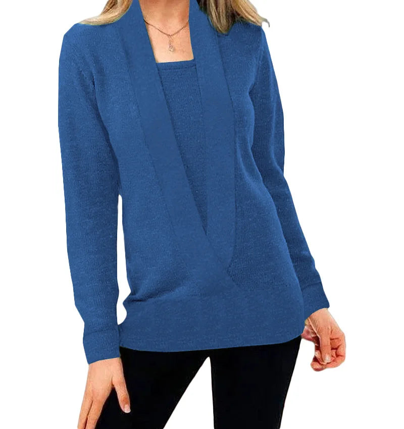 Weiche Damen Strickpullover Warm Winter