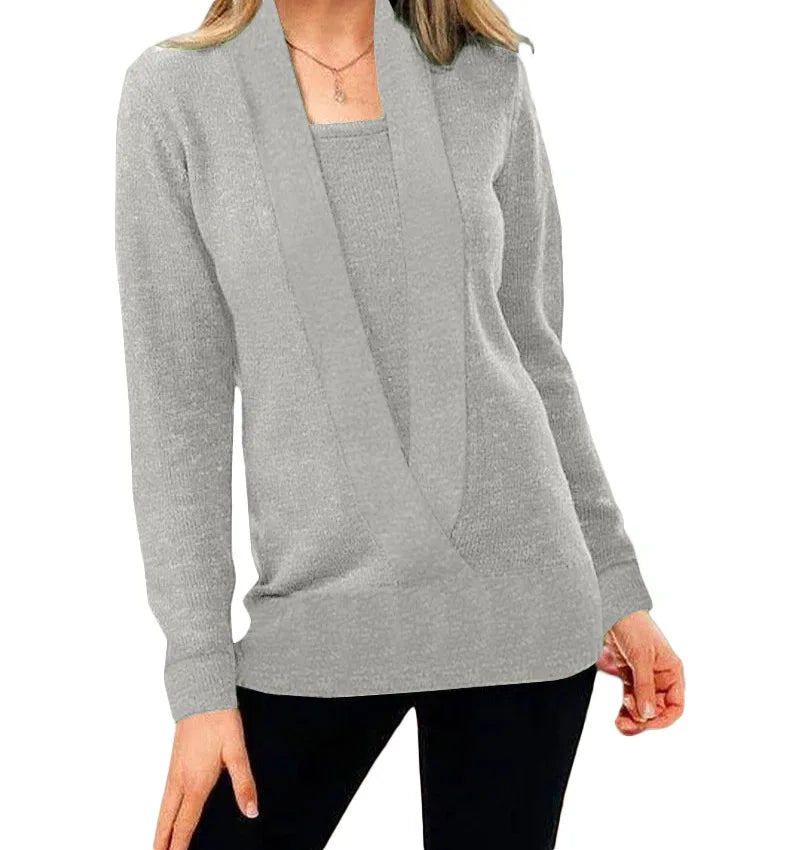 Weiche Damen Strickpullover Warm Winter