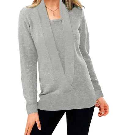 Weiche Damen Strickpullover Warm Winter