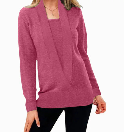 Weiche Damen Strickpullover Warm Winter