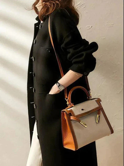 Herbstmantel Klassisch Elegant Damen