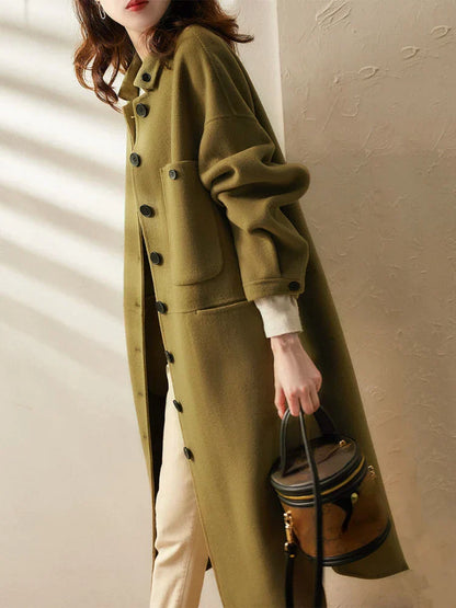Herbstmantel Klassisch Elegant Damen