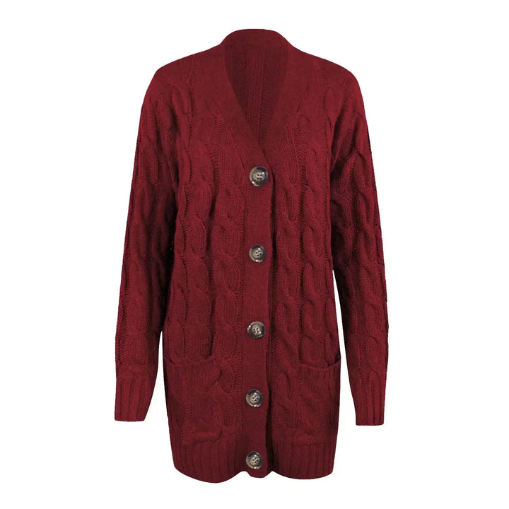 Frauenjacke Modern Knöpfe Design