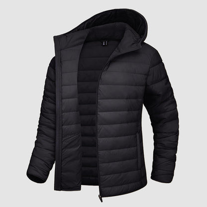 Praktische Pufferjacke Warm Kapuze