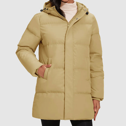 Warmes Winterjacke Damen Daunen Steppjacke