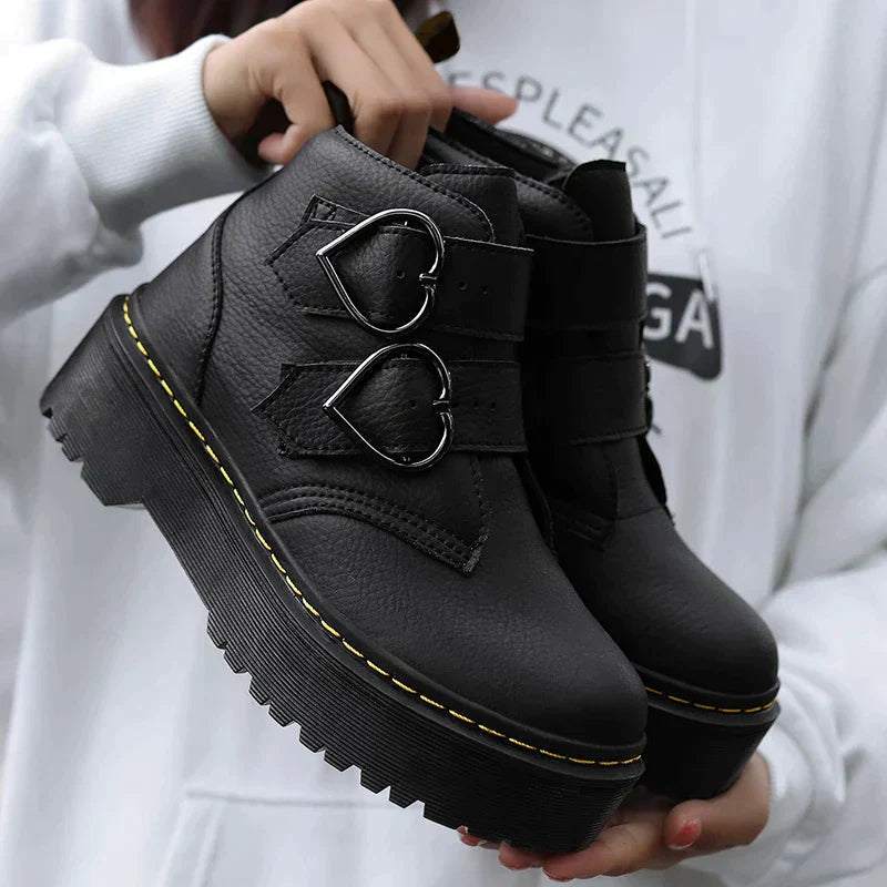 Damen Stiefeletten Hoch Hacken Mode Schuhe