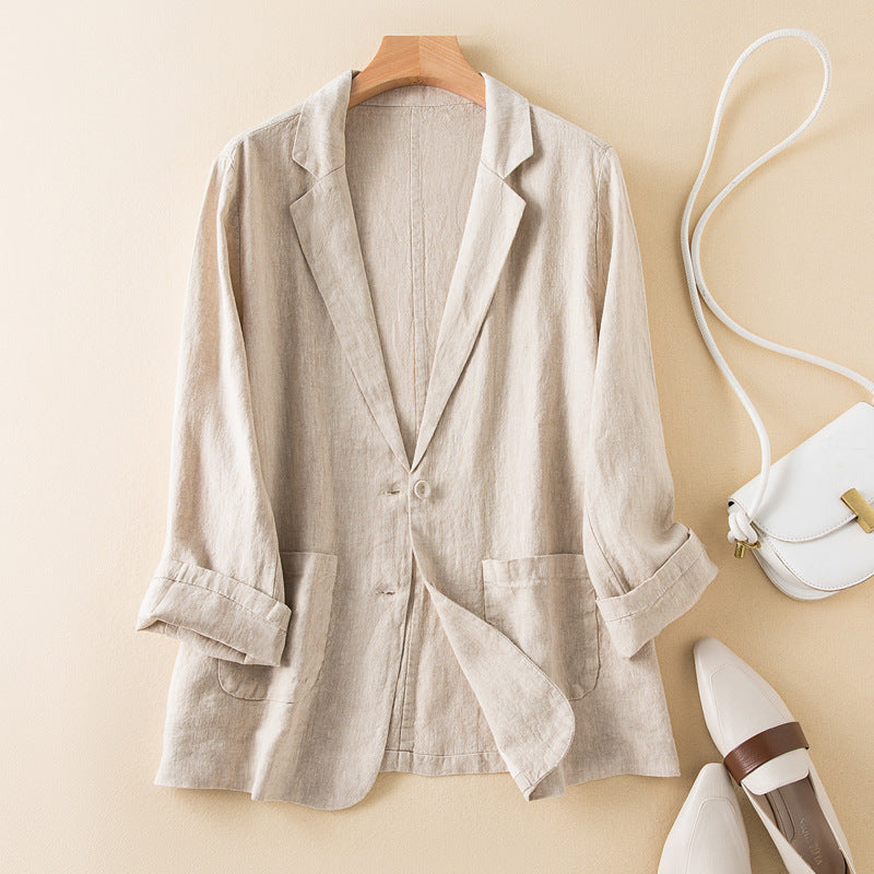 Freizeitjacke Damen Leicht Lässig Frühjahr Herbst - IdealeKleiden