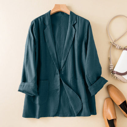 Freizeitjacke Damen Leicht Lässig Frühjahr Herbst
