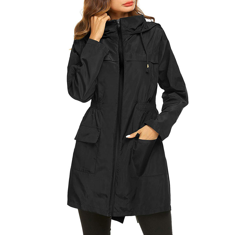Wasserdichte Regenjacke Damen Leicht