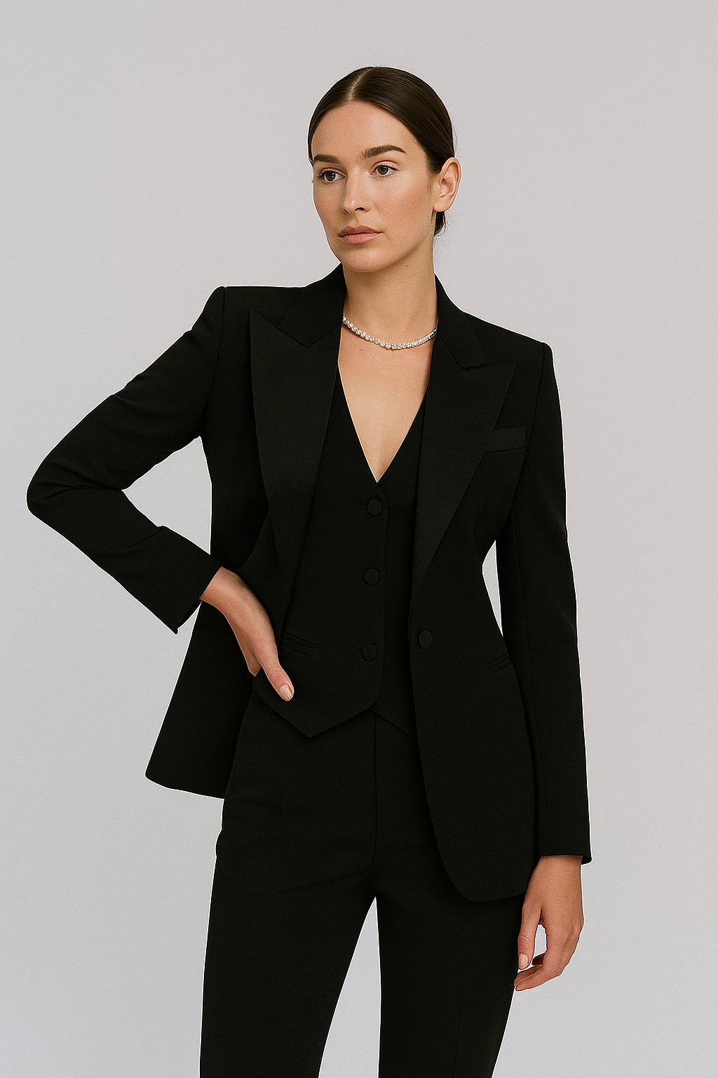 Frauen Frühjahrsmantel-Set Elegant Modern