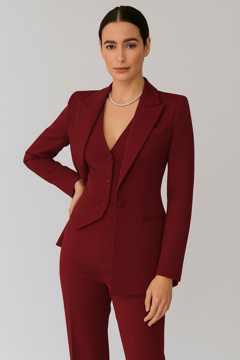 Frauen Frühjahrsmantel-Set Elegant Modern