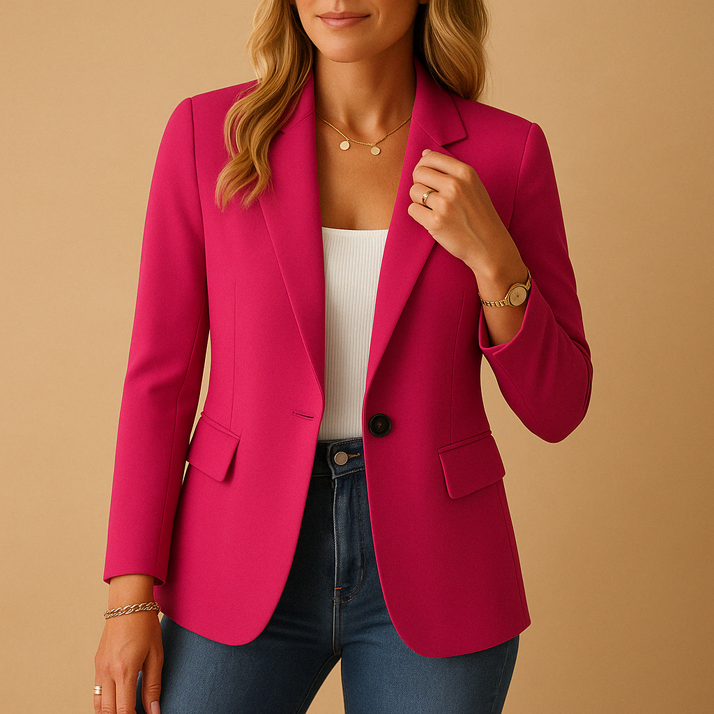 Eleganter Damen Blazer Frühjahr Trend