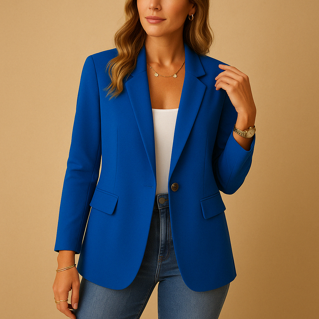Eleganter Damen Blazer Frühjahr Trend