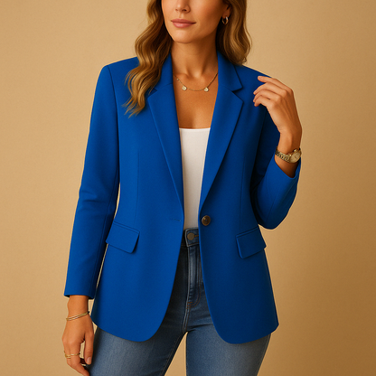 Eleganter Damen Blazer Frühjahr Trend