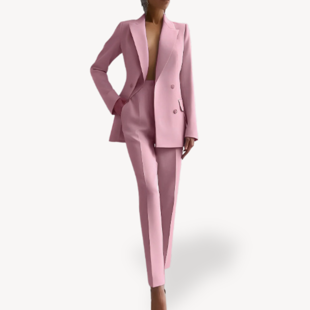 Elegantes Damen-Anzug-Set mit Langblazer Maßanfertigung