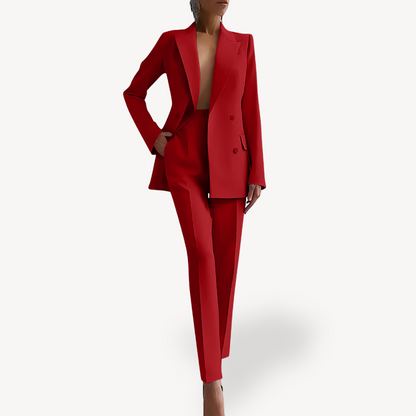 Elegantes Damen-Anzug-Set mit Langblazer Maßanfertigung