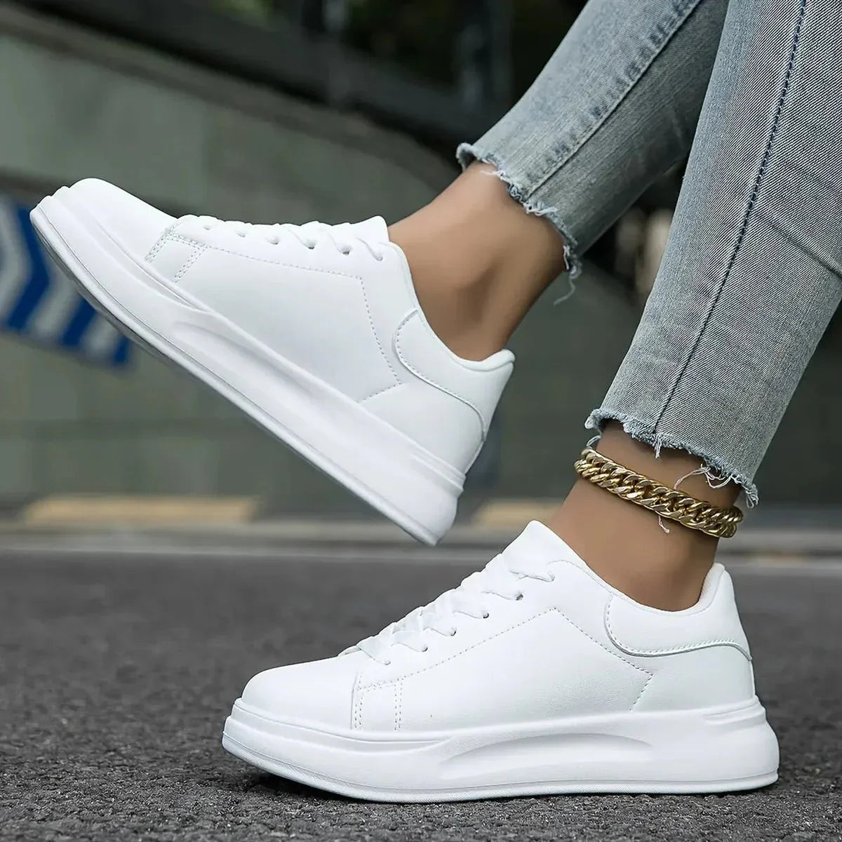 Doris Damen Stylish Sneaker Sportlich Chic - IdealeKleiden