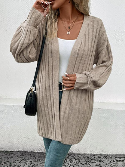 Damen Cardigan Herbst Soft Offen