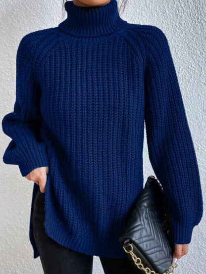 Damen Rollkragenpullover Weich & Warm