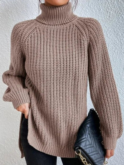 Damen Rollkragenpullover Weich & Warm